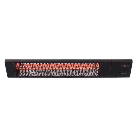 SUNRED | Heater | PRO25W-SMART, Triangle Dark Smart Wall | Infrared | 2500 W | Number of power levels | Suitable for rooms up to - 2